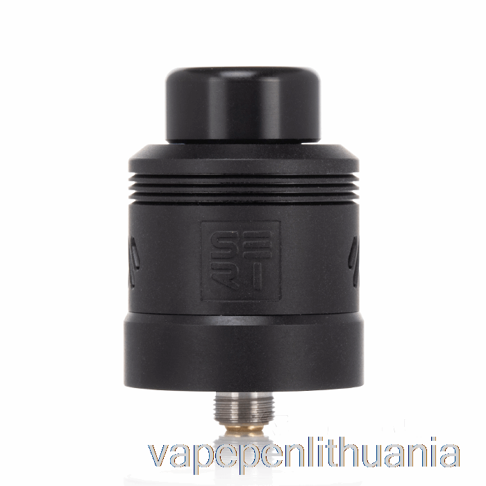 Hellvape Seri 26mm Rda Matte Full Black Vape Skystis